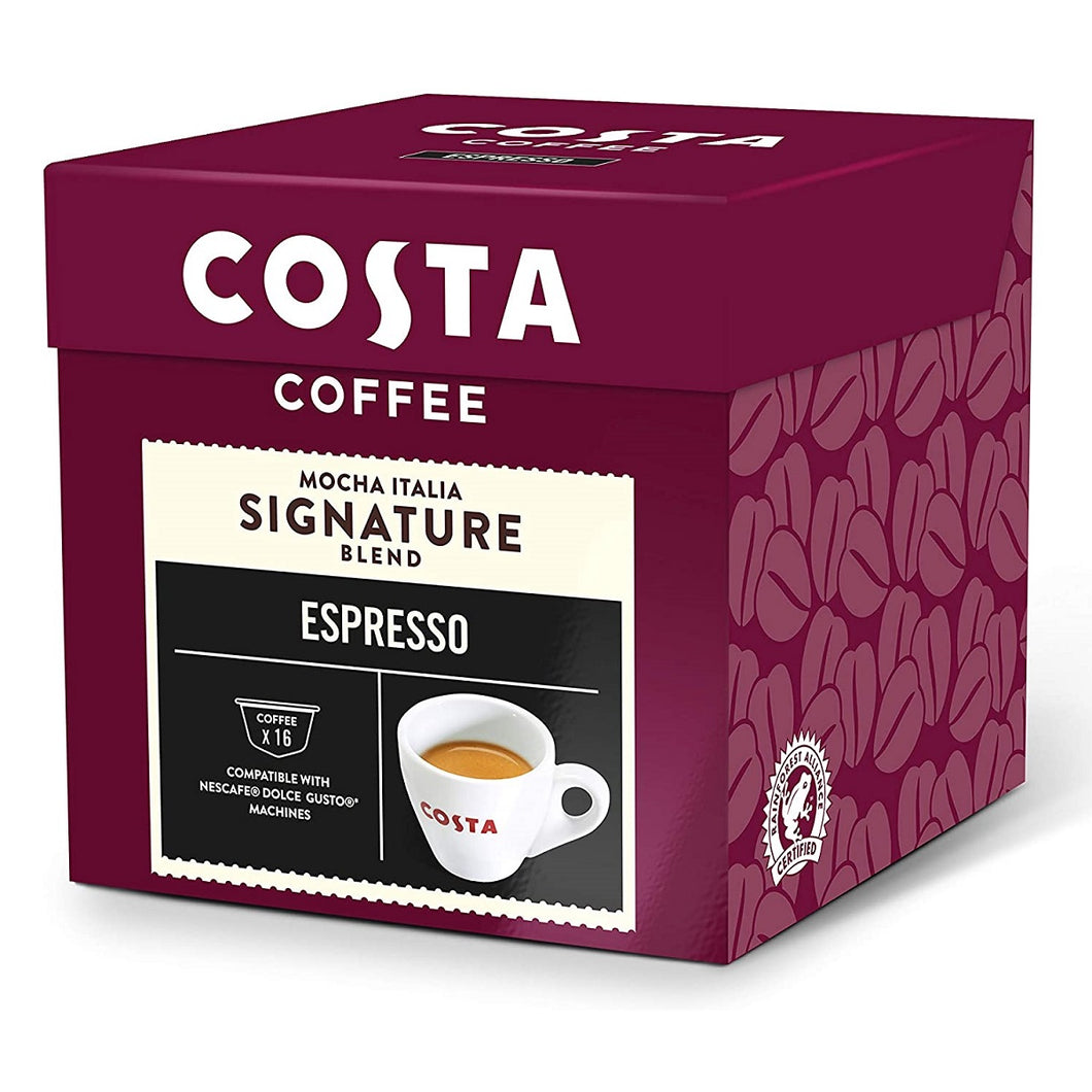 Costa Espresso Nescafe Dolce Gusto Compatible Pods