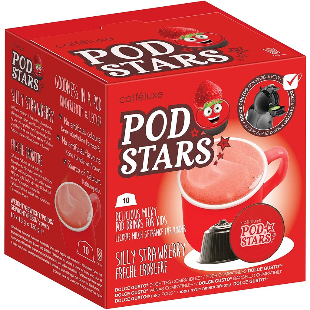 Pod Stars Strawberry Nescafe Dolce Gusto Compatible Pods