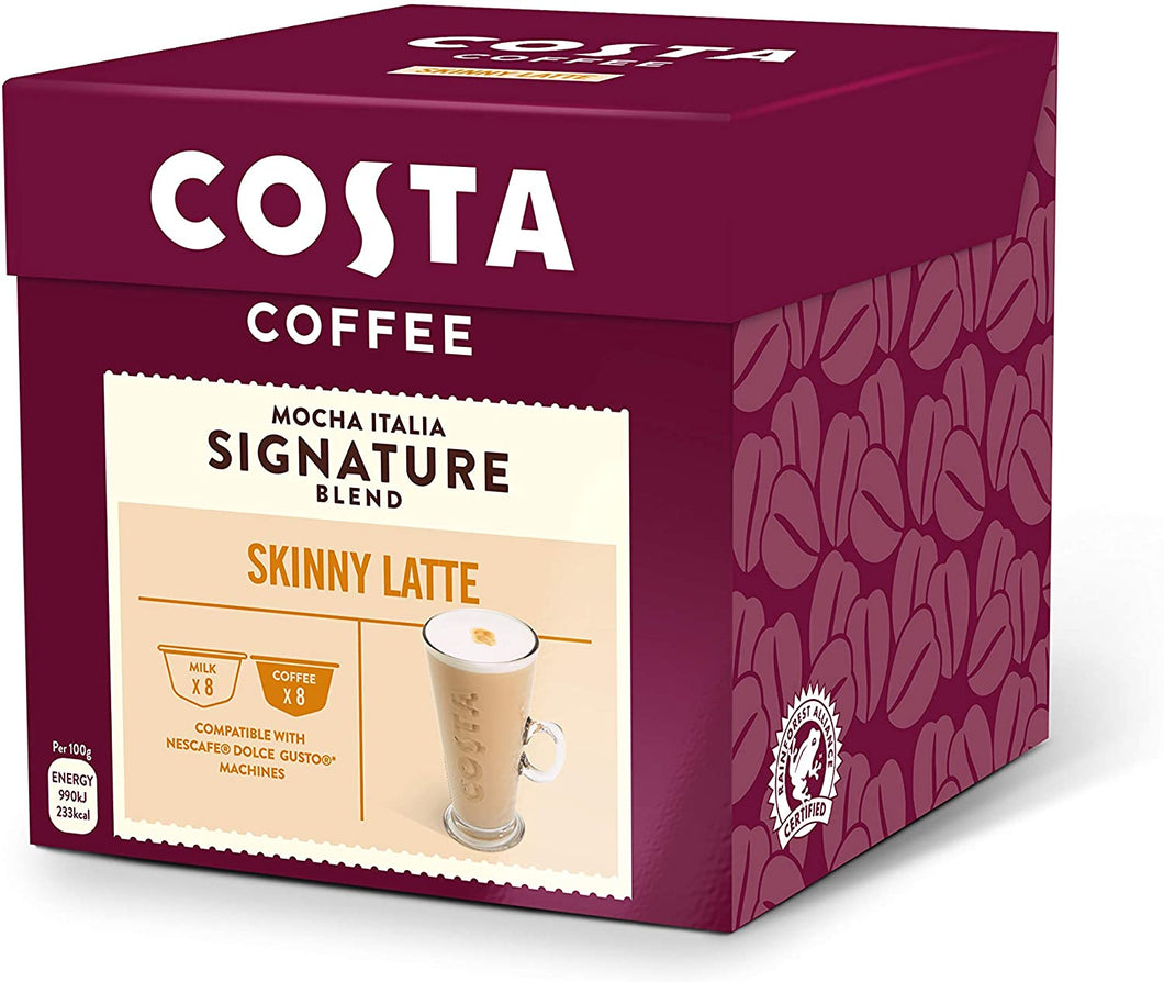 Costa Latte Nescafe Dolce Gusto Compatible Pods